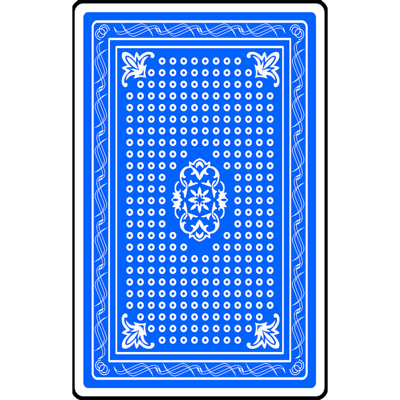 Playing Card Back Side Cardboard Standup