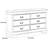 Daleyza 6 Drawer Dresser-2108885053-2093960597