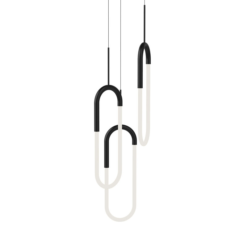 Huron 3 - Light LED Pendant, Black
