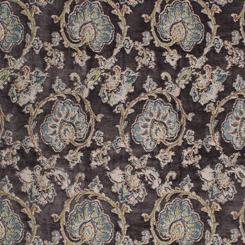Luxe Chanteclaire Fabric, Sterling