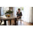 Oakridge Fabric Upholstered Parsons Side Dining Chair with Solid Rubberwood Legs, High-Density Foam Cushion-1673741518
