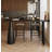 Wabi-Sabi Style Solid Wood Rectangular Bar Table-126609070