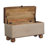 Boucle Lid- Up Ottoman