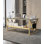 Rectangular Sintered Stone Tabletop Desk
