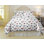 Ensemble de couette surdimensionné en flanelle 100% coton doux 100 g de pointe Pointehaven