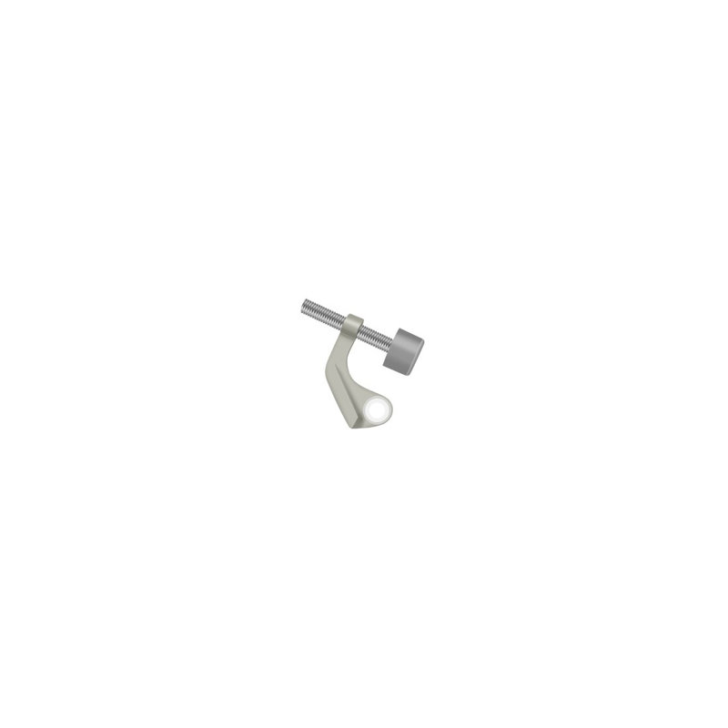 Deltana HPH89U15 Hinge Pin Stop, Hinge Mounted for Brass Hinges in Brushed Nickel, 54" H x 28" W x 28" D, Brushed Nickel