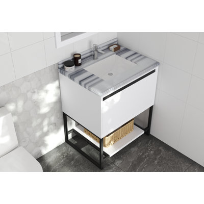 Ensemble de meuble-lavabo simple 30 po Riey