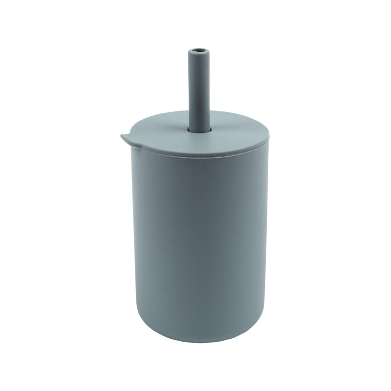 Tiny Dining 170ml Silicone Travel Tumbler, Grey