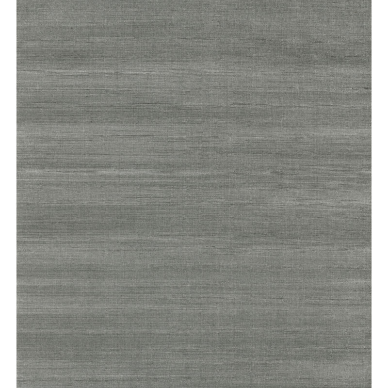 Loom Abstract Grass Cloth Wallpaper Roll, Slate, 36" W x 24' L