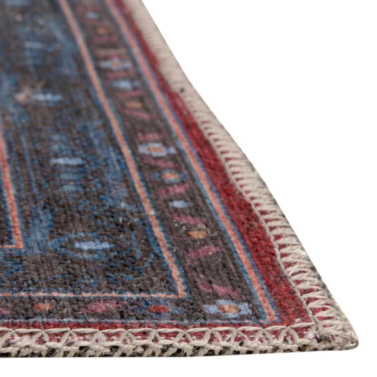 Guthridge Oriental Area Rug in Red/Blue Langley Street Rug Size: Rectangle 9'2 x 12'2