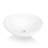 Sinber 16" x 13" x 5.5" White Oval Ceramic Countertop Bathroom Vanity Vessel Sink