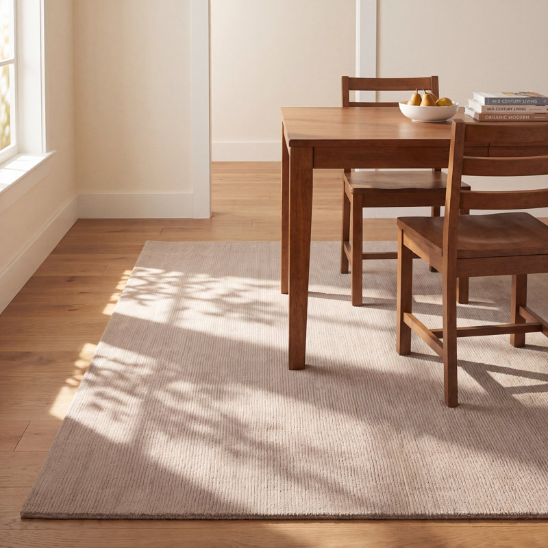 Crowe Wool Doeskin Area Rug, Rectangle 9' x 13'