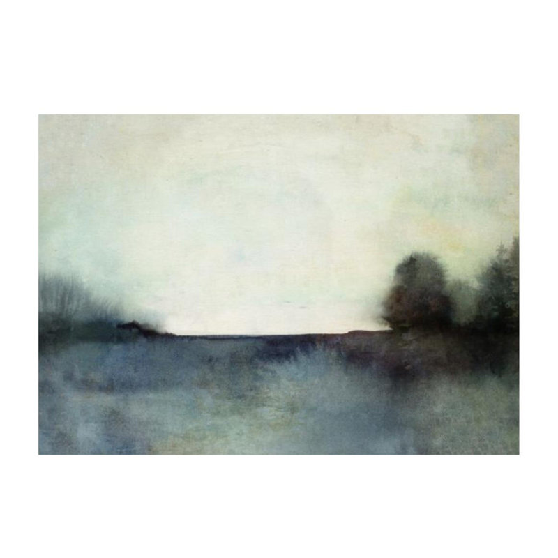 Scenery Landscape IV Painting by Isabella Burton, 51" W x 36" H x 1.5" D, Outdoor