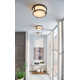 Lowell Two-Light Flush Mount Ceiling Light