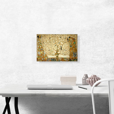 «The Tree of Life 1909» par Gustav Klimt - reproduction d'art sur toile tendue