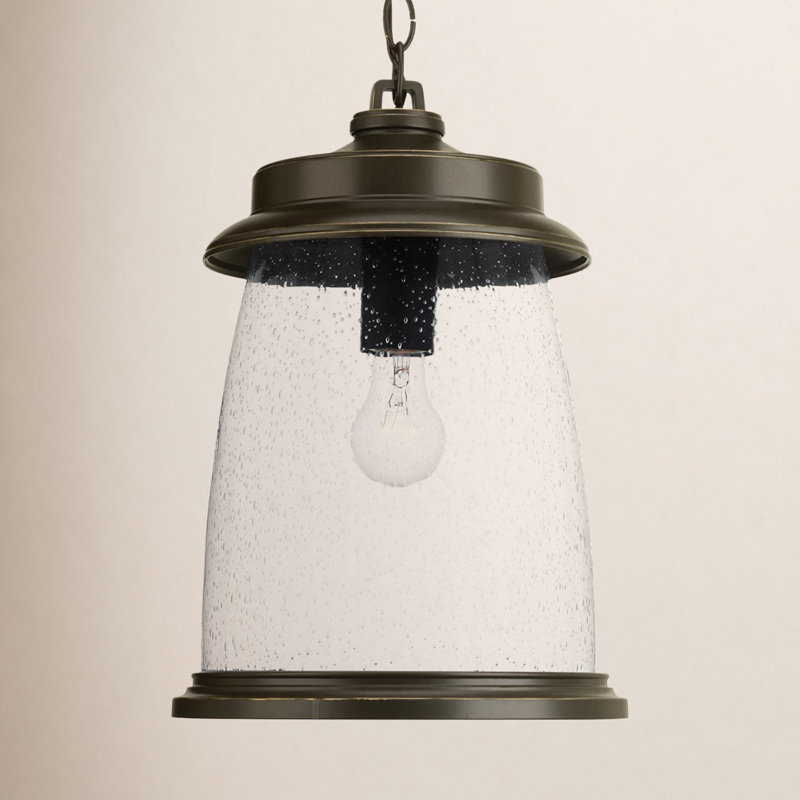 Outdoor Hanging Lantern, Antique Bronze