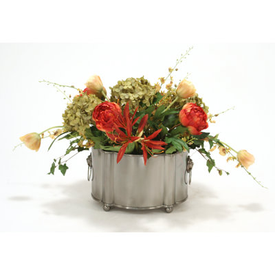Tulip Arrangement in Planter