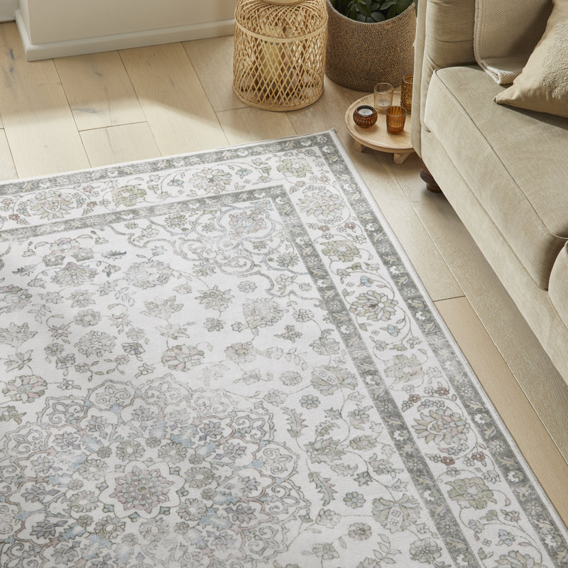 Keira Oriental Machine Printed Area Rug, Rectangle 200 x 300 cm