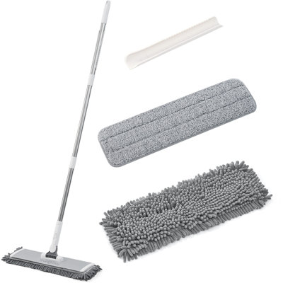 True & Tidy SWEEP-180 Heavy Duty Wet And Dry Sweeper Mop