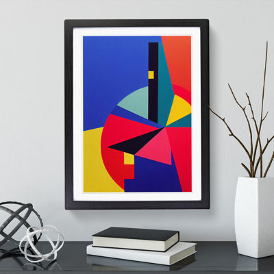 Colourful Abstract - Single Picture Frame Print