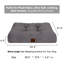 Jungolica Orthopedic Memory Foam Pet Bed-101111134-101111136