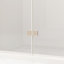 Porte de douche pliante de 31 à 30 po x 72 po, verre trempé de 1/4 po (6 mm), cadre en aluminium chromé, film antidéflagrant-125502002