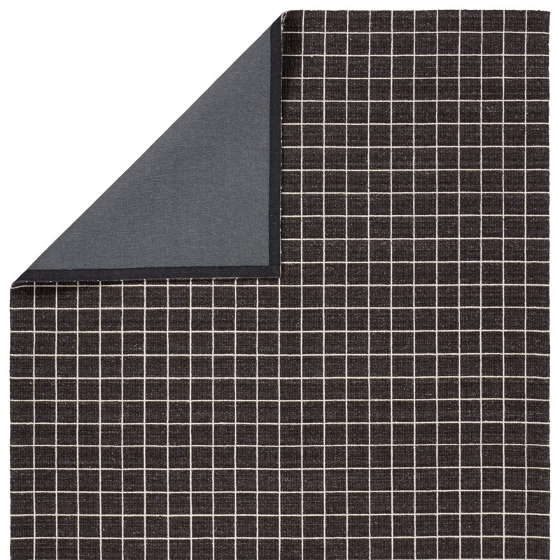 Tapis bleu et crème Prelude CMN02 , Rectangle de 5 pi x 8 pi