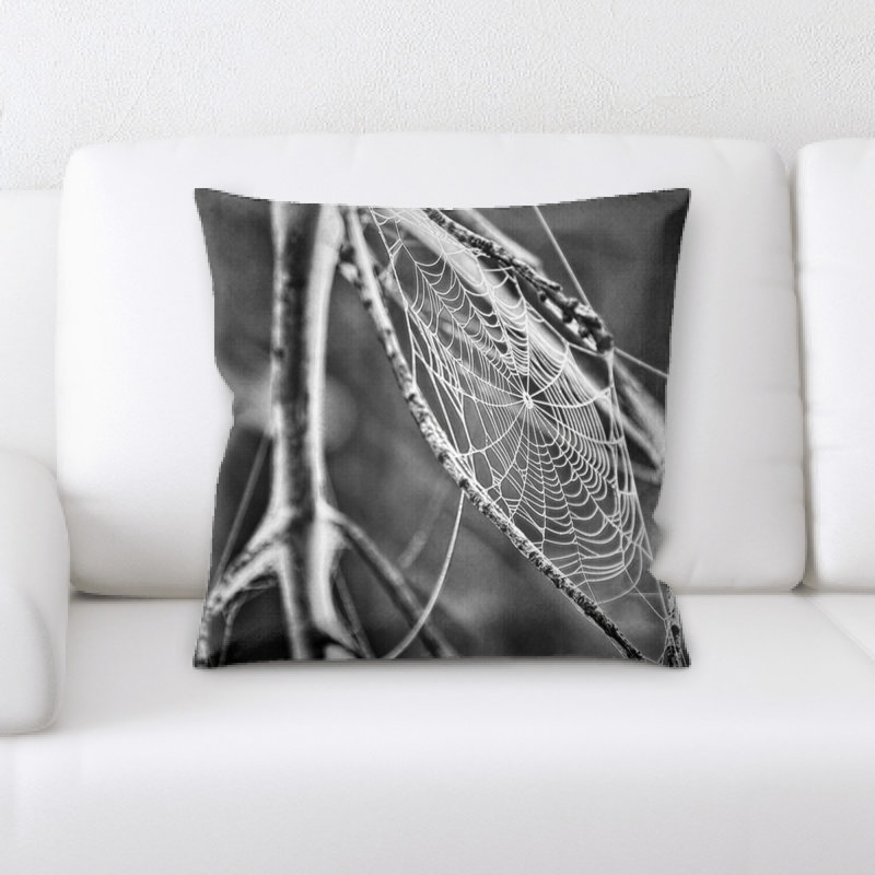 Microsuede Throw Pillow