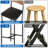 4 pcs Black 37 inch Bar Stools Kitchen Bar Stools with Footrest PU Upholstered Counter Height Barstools Bar Chairs with Back for Kitchen Island-124429700