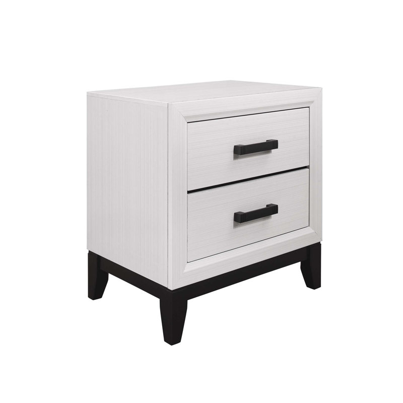 MIRAGE WHITE NIGHTSTAND