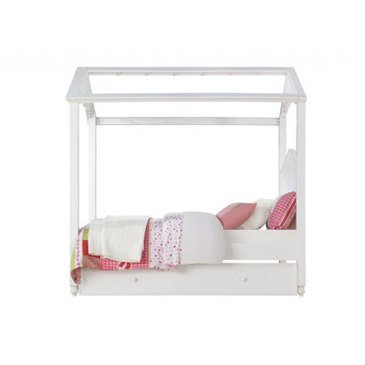 Lit simple avec lit gigogne Plympt