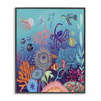 Magical Underwater Reef Giclee Art by Darlene Seale