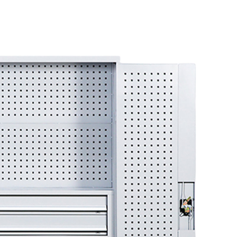 Multi-functional Large Capacity Garage Lockers, White