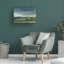 Art mural sur toile tendue - "Warm horizon I" d'Ethan Harper pour décoration de salon, de chambre à coucher ou de bureau - 12 x 19