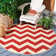 Vondrus Performance Chevron Indoor/Outdoor Area Rug