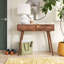 Adeel 90cm Solid Wood Console Table