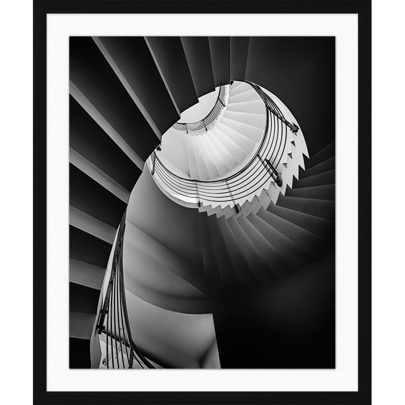 Architectural Beauty 1' Framed Photographic Print on Glass