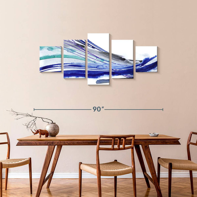 Wave Surge II, 36" H x 80" W
