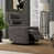 Gray Faux Leather