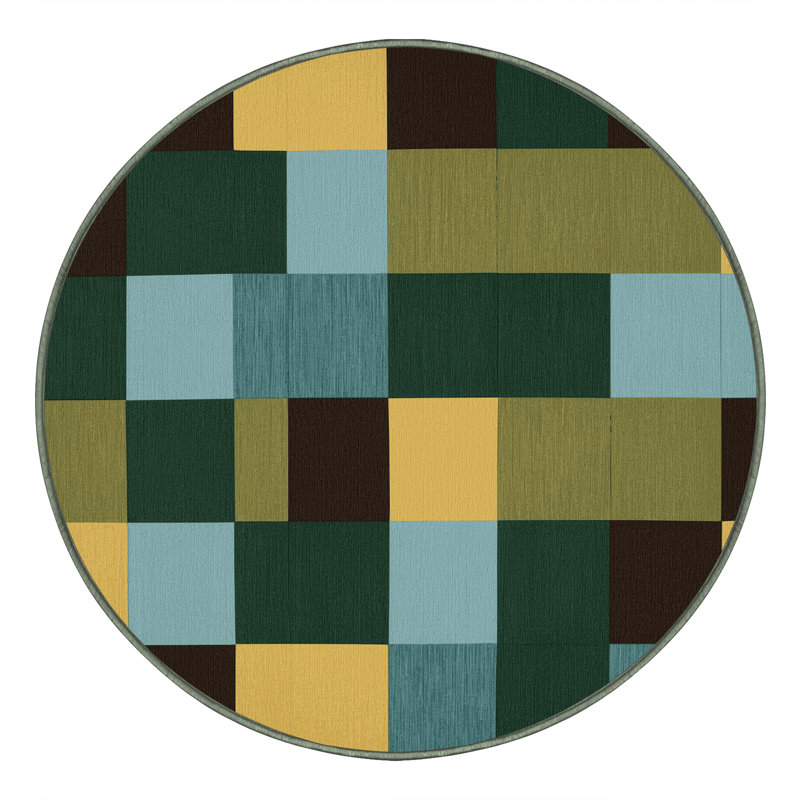 Gradient Ground Rug, Round 6'