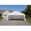 Abri pour deux voitures de luxe Gazebo Penguin 6 m x 6 m - Blanc