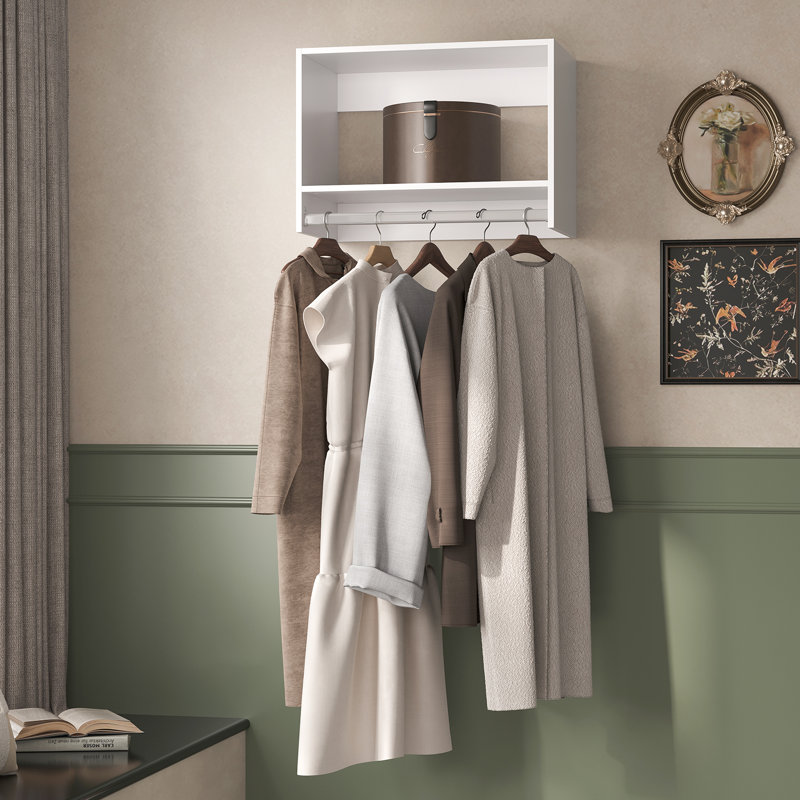Système d'organisation pour garde-robe chic Chic Cove, H 18 po x l 25,5 po x P 14 po, Blanc