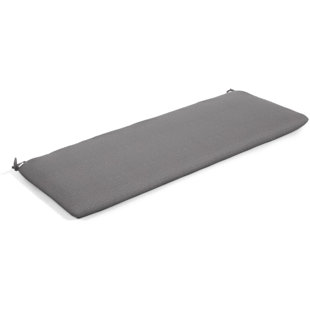 Coussin de banc décontracté d'extérieur, Sunbrella résistant à l'eau et à la décoloration pour balançoires, bancs et canapés de jardin, réversible