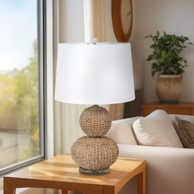 Brendaly Rattan Table Lamp