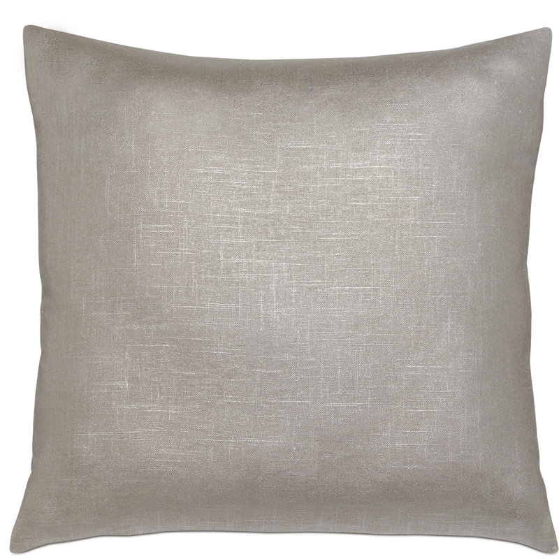Boutique Linen Square Pillow Cover & Insert, Polyester