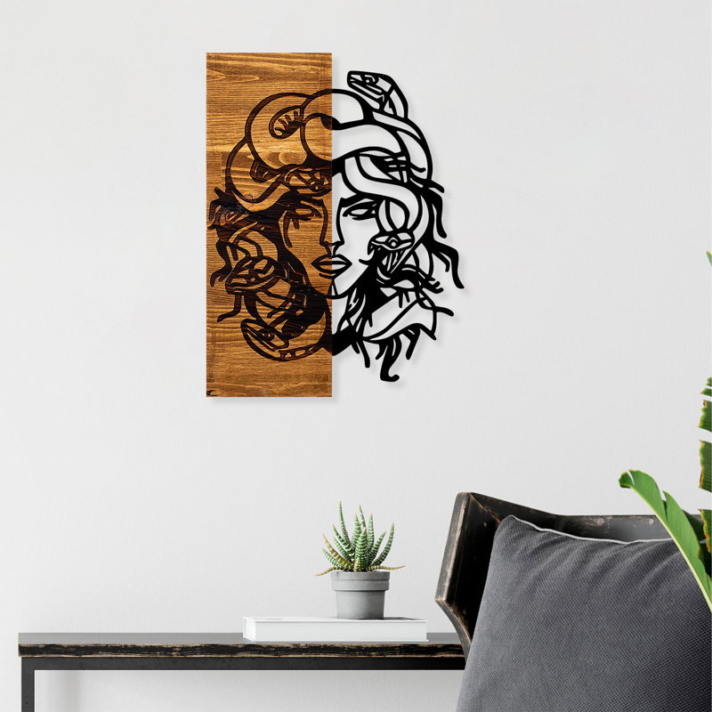 Décoration murale en bois