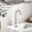 2-handle Bathroom Faucet with Drain Assembly-100704679