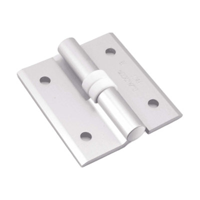 Charnière pour salle blanche Sugatsune, finition argentée
