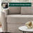 92" W Upholstered Storage Sofa-160587695