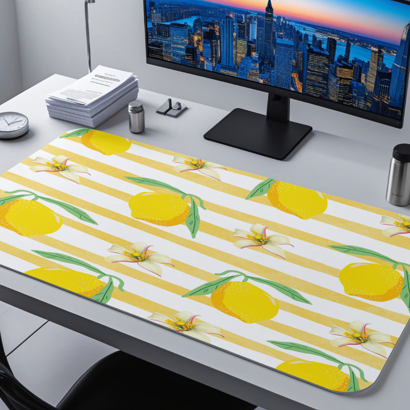 Polyester Desk Pad, 23.6x13.8